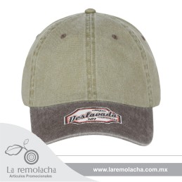 Gorra Deslavada Combinada  | Gorras Promocionales Cancún