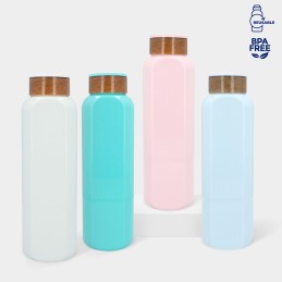 Cilindro Belice PO-ANF 070 de tritán antimicrobiano 800 ml personalizado con logotipo en Cancún — La Remolacha