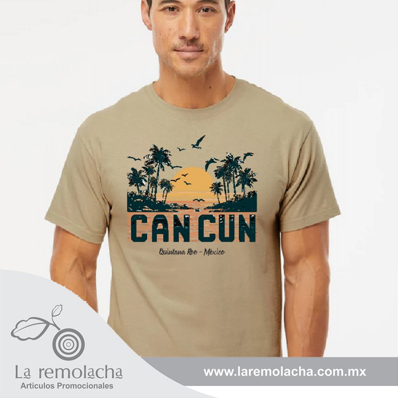 Playera souvenir Cancun